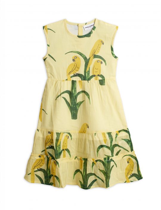 PARROT WOVEN DRESS