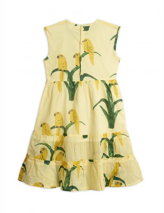 PARROT WOVEN DRESS