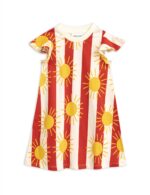 SUN STRIPE AOP WING DRESS