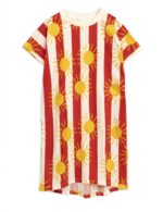SUN STRIPE AOP LONG DRESS