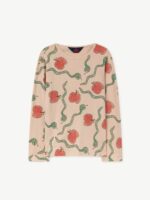 EEL KIDS T-SHIRT ORANGE APPLES & SNAKES