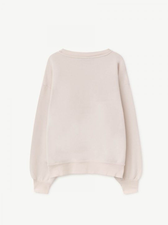 BEAR KIDS SWEATSHIRT WHITE BALLOON