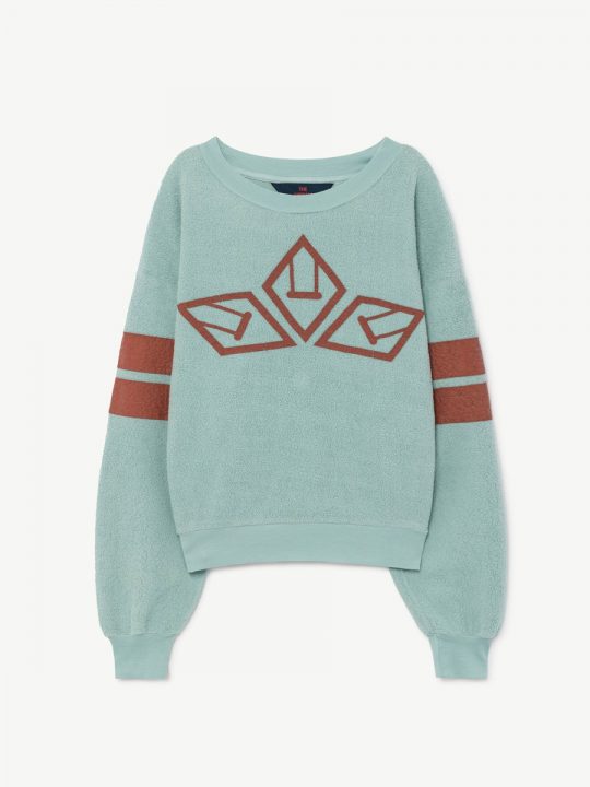 BEAR KIDS SWEATSHIRT BLUE LOGO