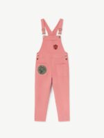 MULE KIDS JUMPSUIT PINK ANIMALS