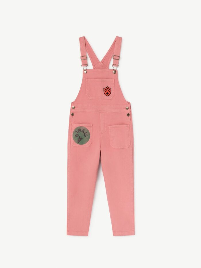MULE KIDS JUMPSUIT PINK ANIMALS - Image 1