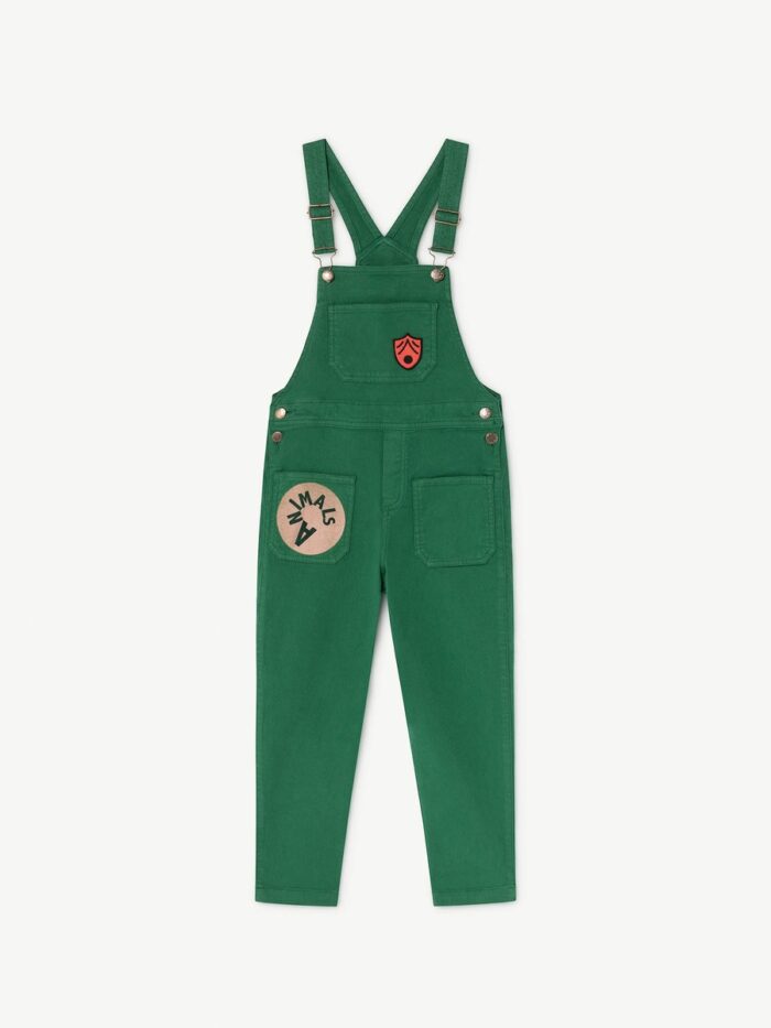 MULE KIDS JUMPSUIT GREEN ANIMALS - Image 2
