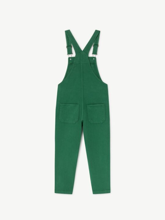 MULE KIDS JUMPSUIT GREEN ANIMALS
