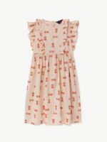 OTTER KIDS DRESS ORANGE CIRCLES - Image 2
