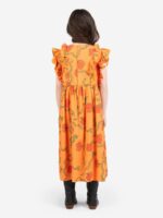 OTTER KIDS DRESS ORANGE APPLES & SNAKES - Image 4
