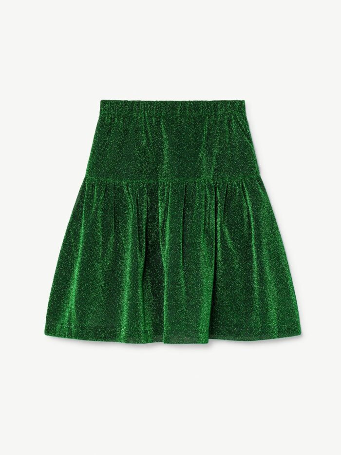 TURKEY KIDS SKIRT ELECTRIC GREEN - Image 2