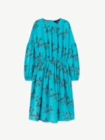 BLUE TORTOISE KIDS DRESS BLUE LOS ANIMALS