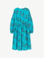 BLUE TORTOISE KIDS DRESS BLUE LOS ANIMALS - Image 2