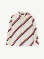 STRIPES WOLF KIDS SHIRT RAW WHITE STRIPES
