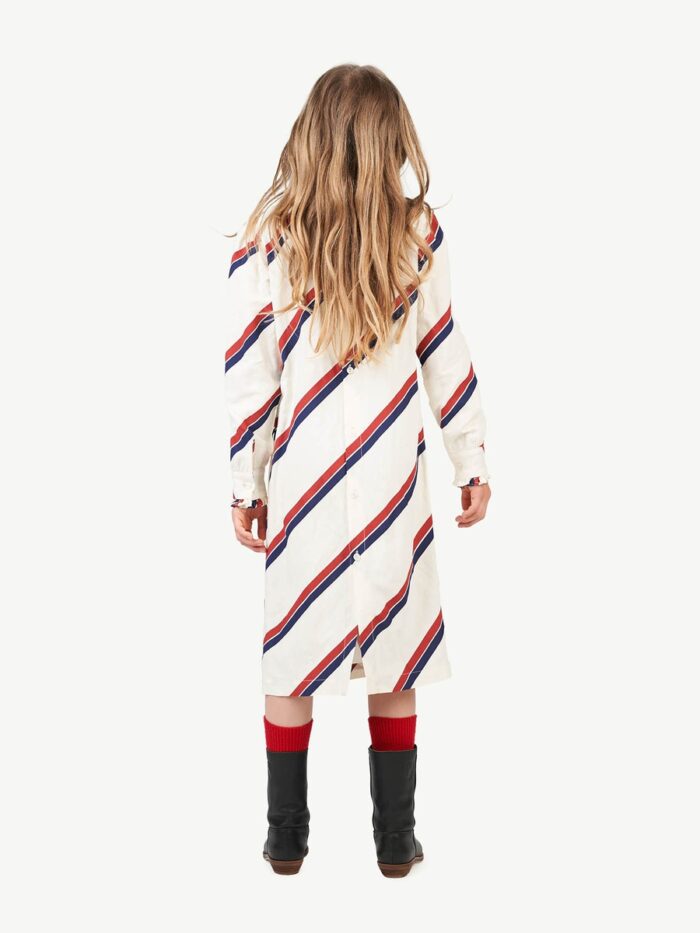 STRIPES TRITON KIDS DRESS RAW WHITE STRIPES - Image 4