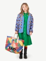 GREEN DOLPHIN KIDS DRESS GREEN GRASS LOGO - Image 2
