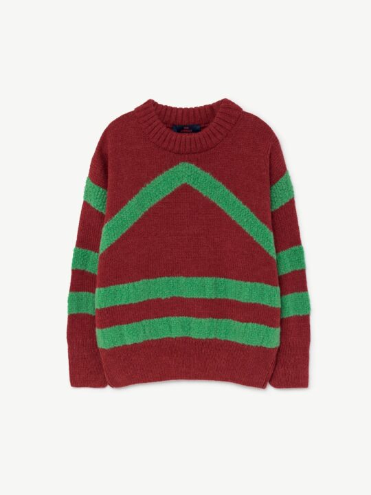 BULL KIDS SWEATER MAROON