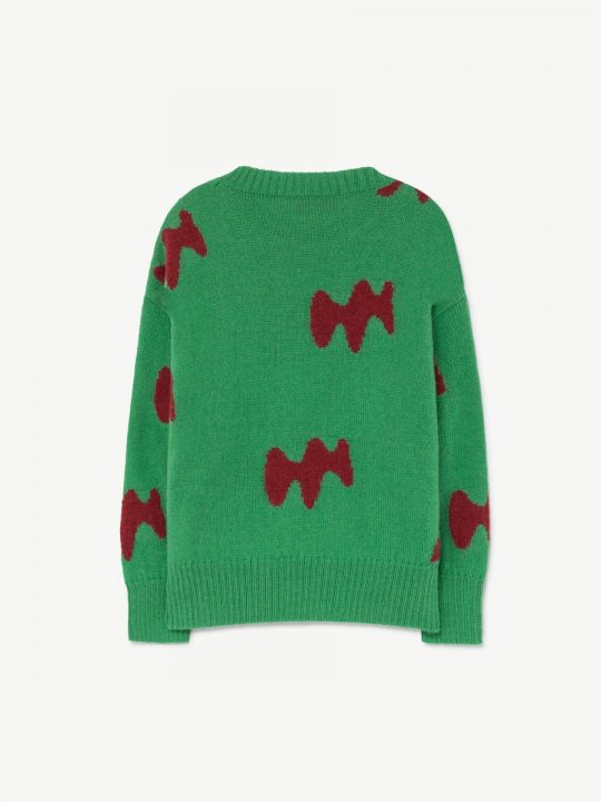 RAVEN KIDS SWEATER GREEN