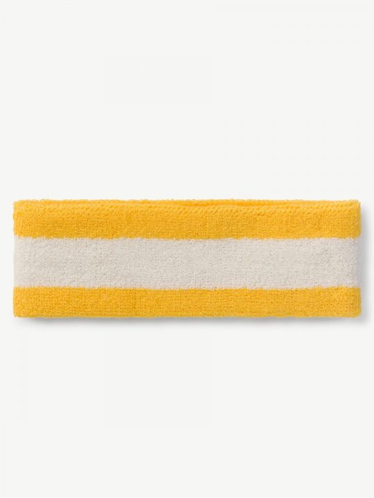 KIDS HEADBAND YELLOW EMBRODIERY