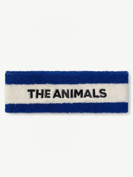 KIDS HEADBAND BLUE EMBRODIERY