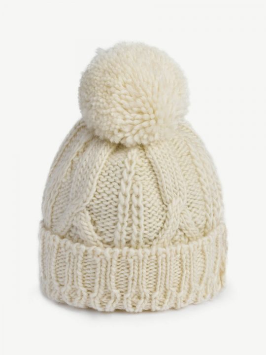 BRAID PONY ONESIZE HAT RAW WHITE