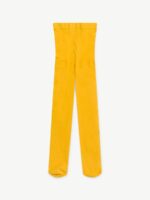 CRAB KIDS TIGHTS YELLOW TIGHTS LOGO PRINT