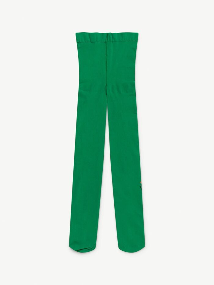 CRAB KIDS TIGHTS GREEN TIGHTS LOGO PRINT - Image 1