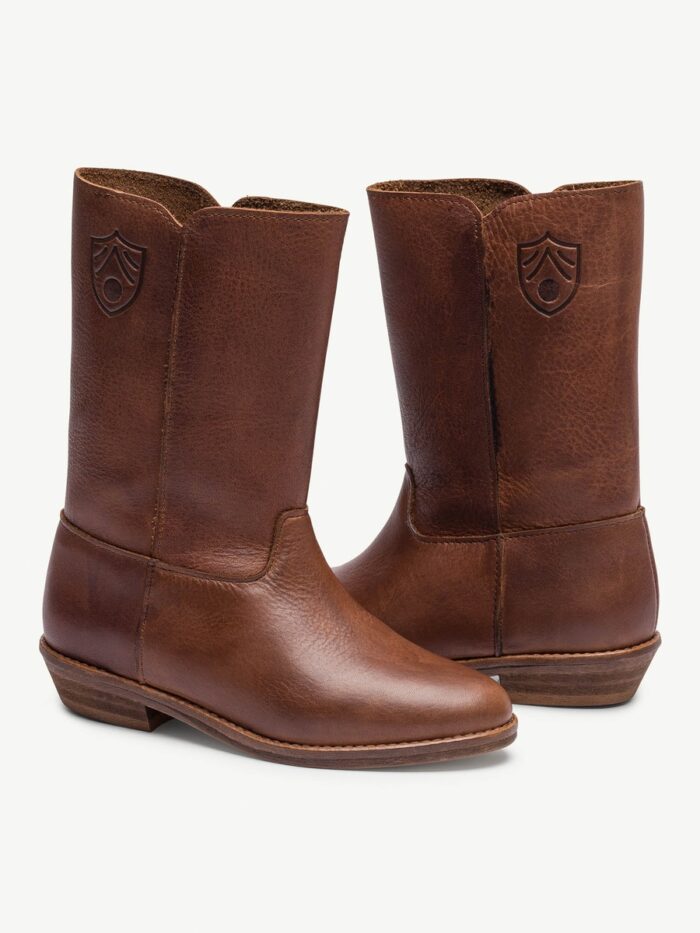 COYOTE SHOES BOOTS SAND LOGO - Image 1