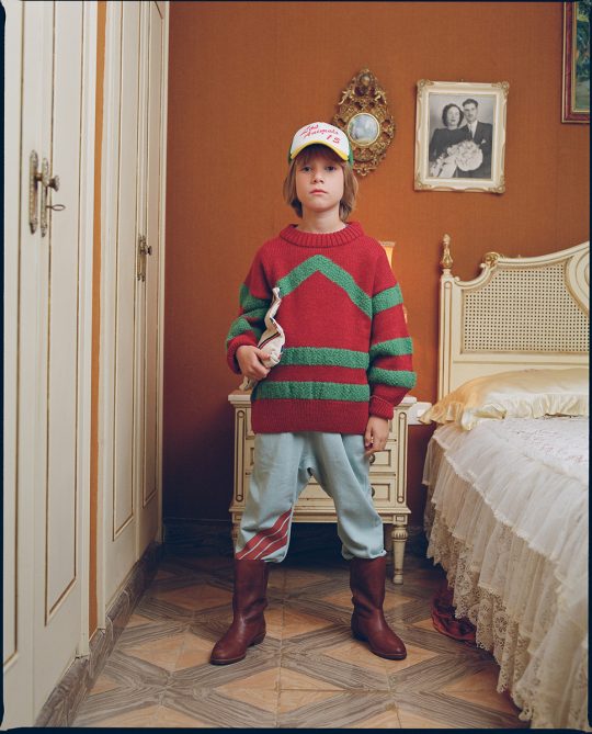 BULL KIDS SWEATER MAROON