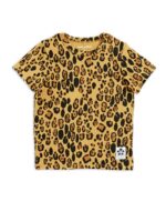 BASIC LEOPARD SS TEE TENCEL BEIGE