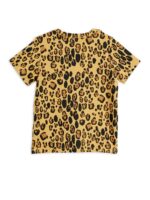 BASIC LEOPARD SS TEE TENCEL BEIGE - Image 2