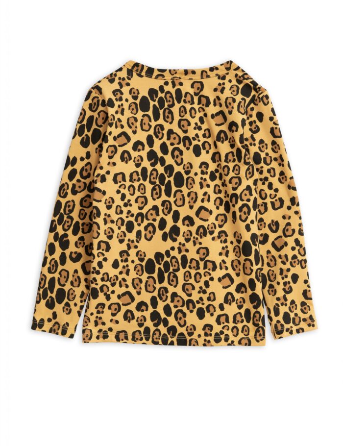 BASIC LEOPARD GRANDPA TENCEL BEIGE - Image 2