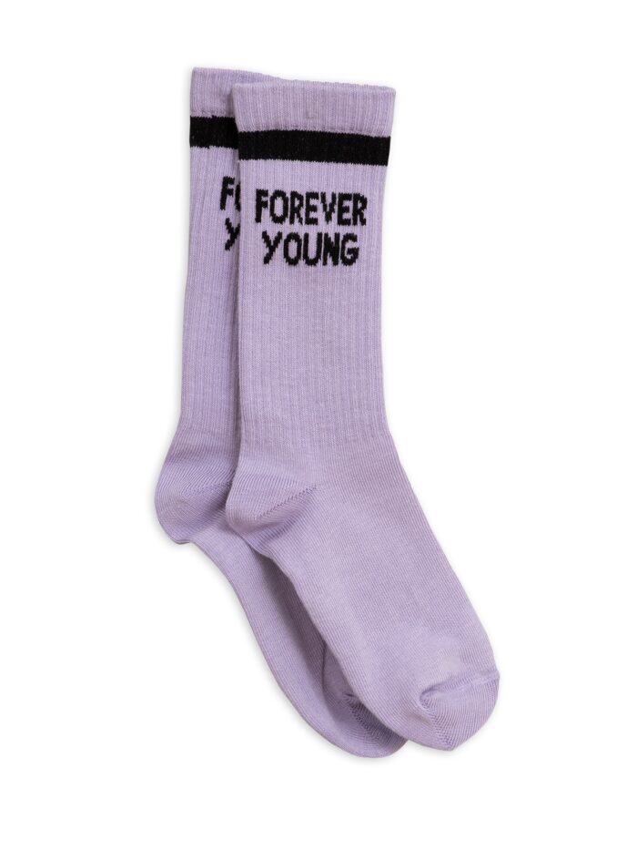 FOREVER YOUNG SOCK PURPLE - Image 1