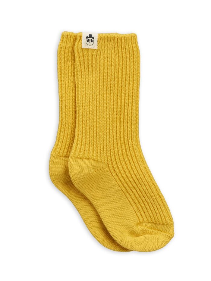 WOOL SOCK YELLOW - Image 1