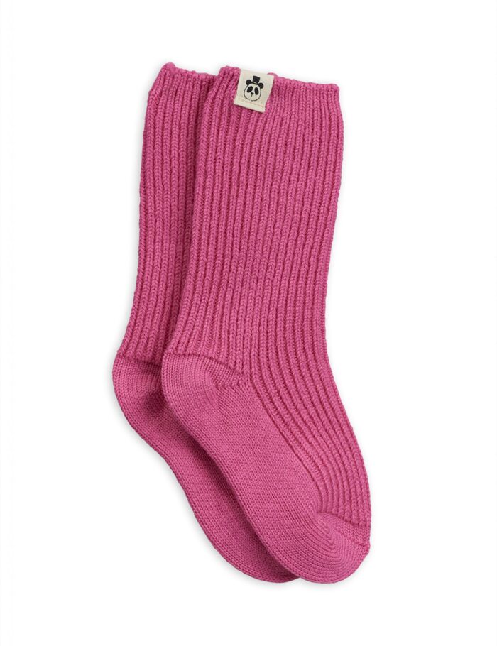 WOOL SOCK PINK - Image 1