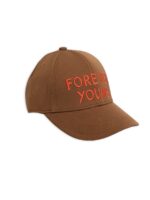 FOREVER YOUNG EMBROIDERY CAP BROWN