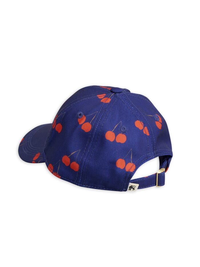 CHERRY PRINTED CAP BLUE - Image 2
