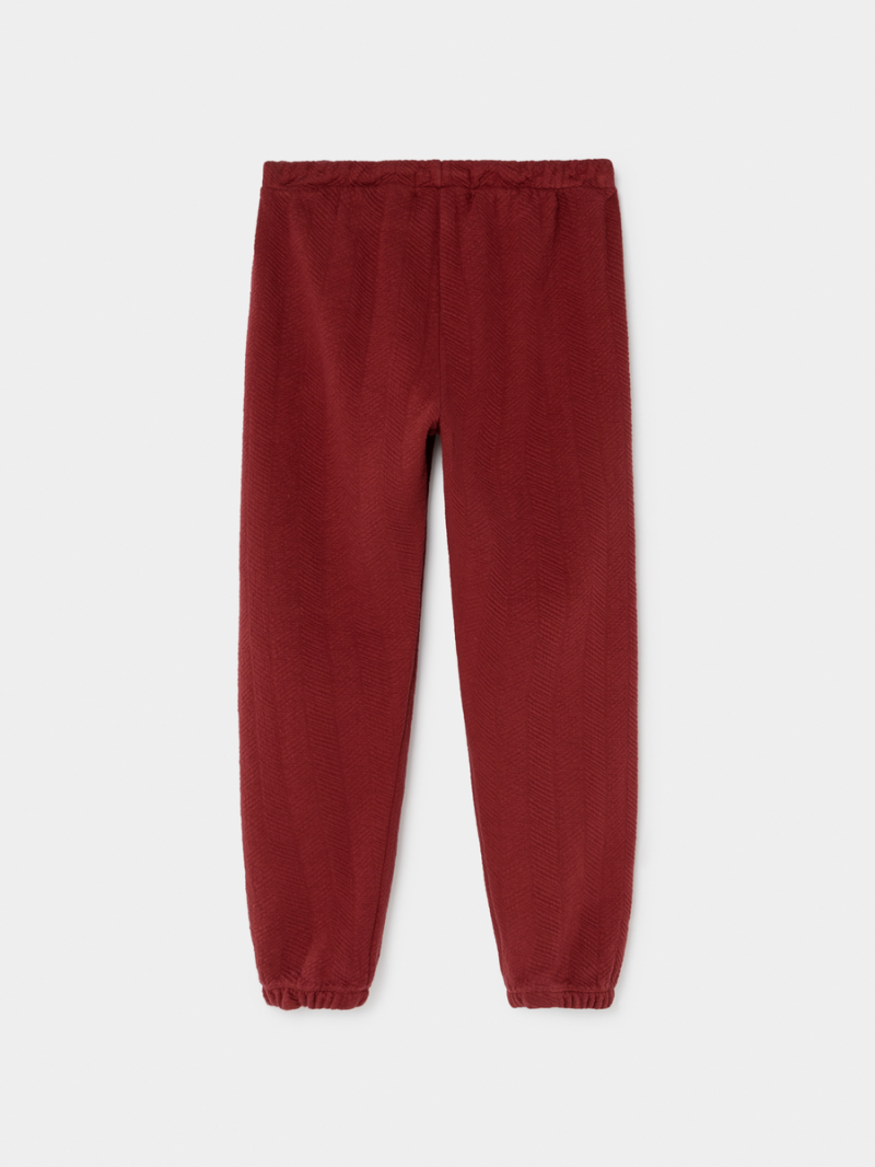 BLUE PATCH JOGGING PANTS Le Wardrobe