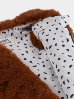 BABY BROWN FAUX FUR VEST - Image 4