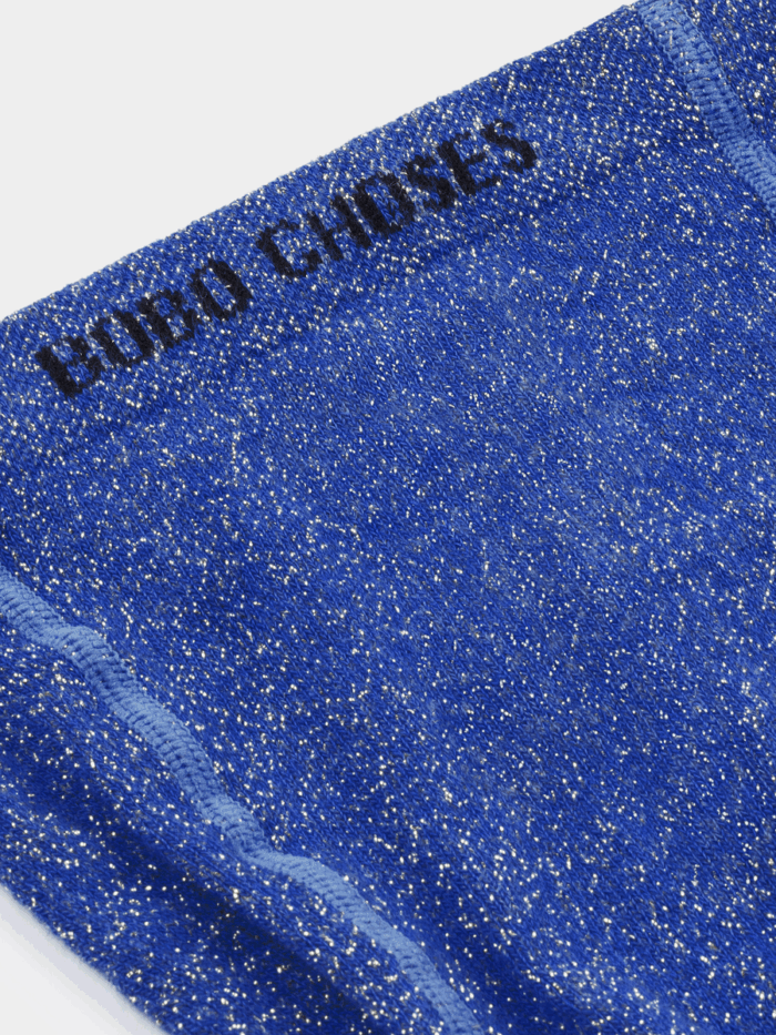 BLUE LUREX TIGHTS - Image 2