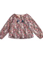 BLOUSE CALLETA BLUSH FLOWERS