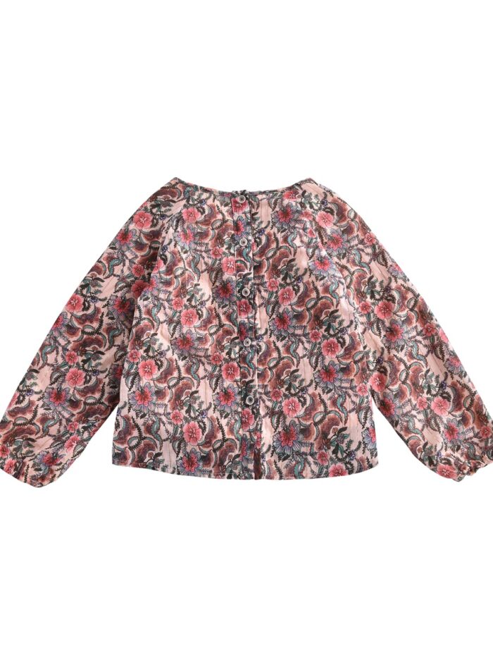 BLOUSE CALLETA BLUSH FLOWERS - Image 3