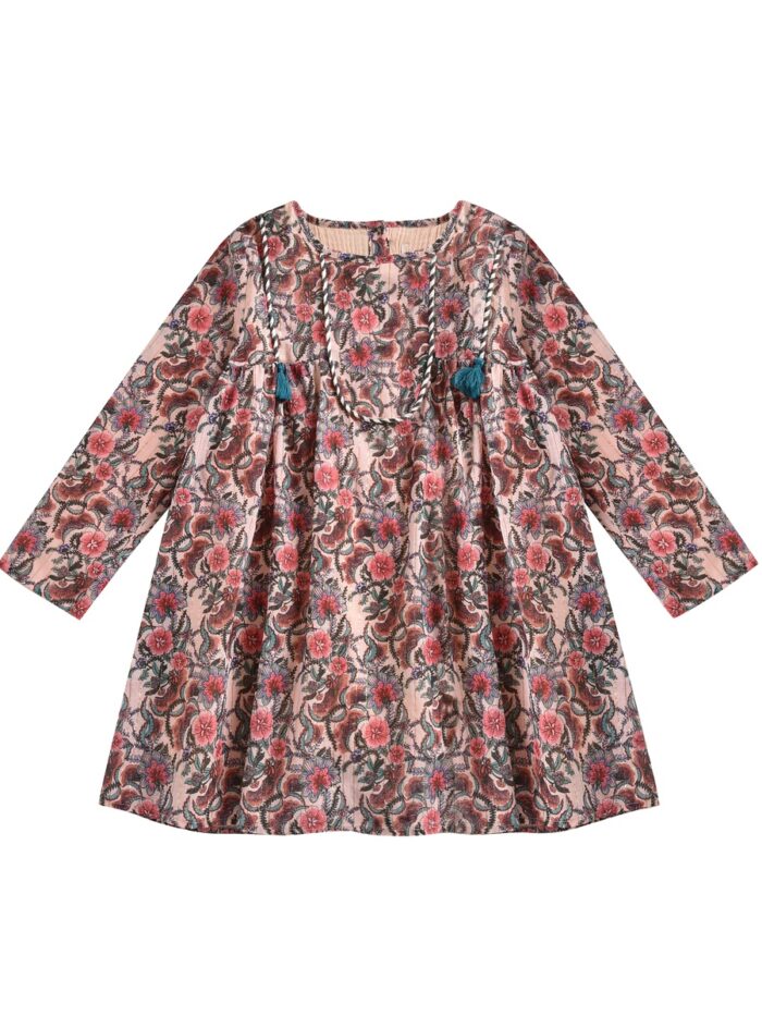 ROULOTTA BLUSH FLOWERS DRESS - Image 2
