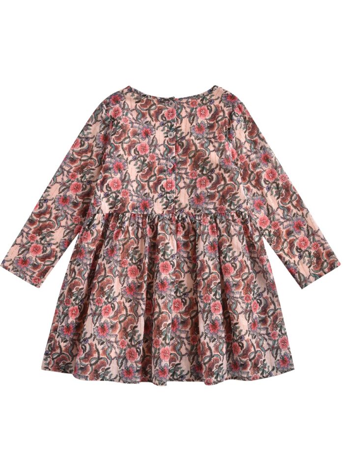 ROULOTTA BLUSH FLOWERS DRESS - Image 3