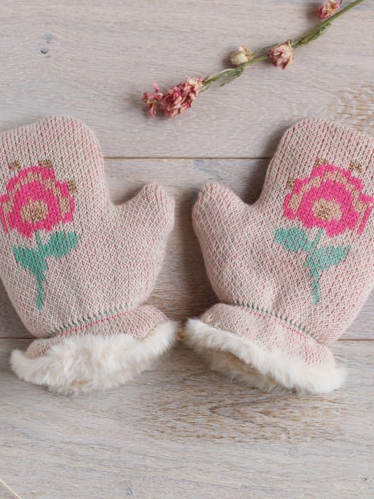 MITTENS SACHA CREAM