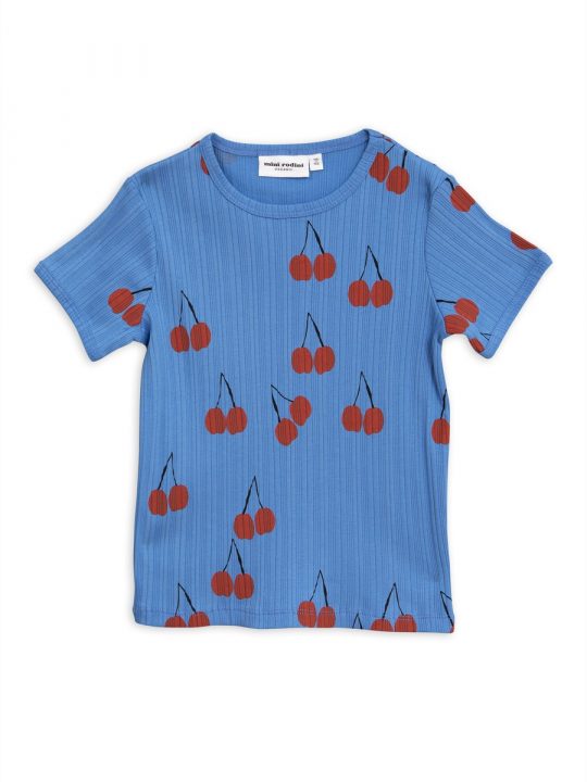 CHERRY SS TEE BLUE