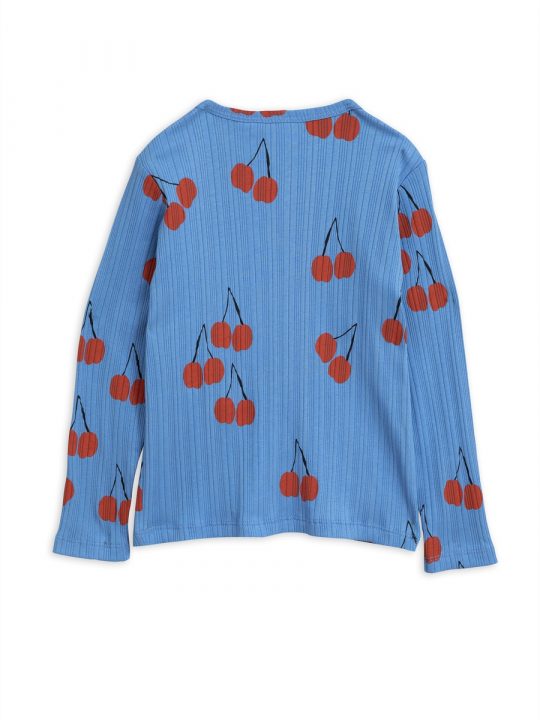 CHERRY LS TEE BLUE