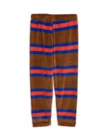 VELOUR STRIPE TROUSERS BRWON - Image 2