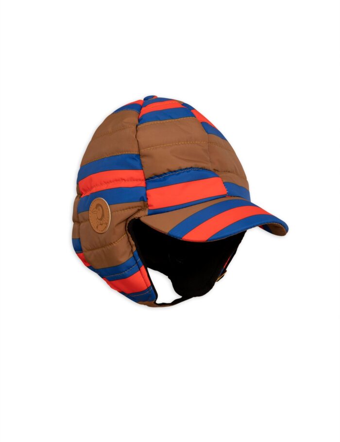 INSULATOR STRIPE CAP BROWN - Image 1