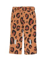 ANIMAL PRINT SNOW PANT BROWN DARK BRWON