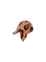 ANIMAL PRINT SNOW HAT BROWN DARK BRWON - Image 2